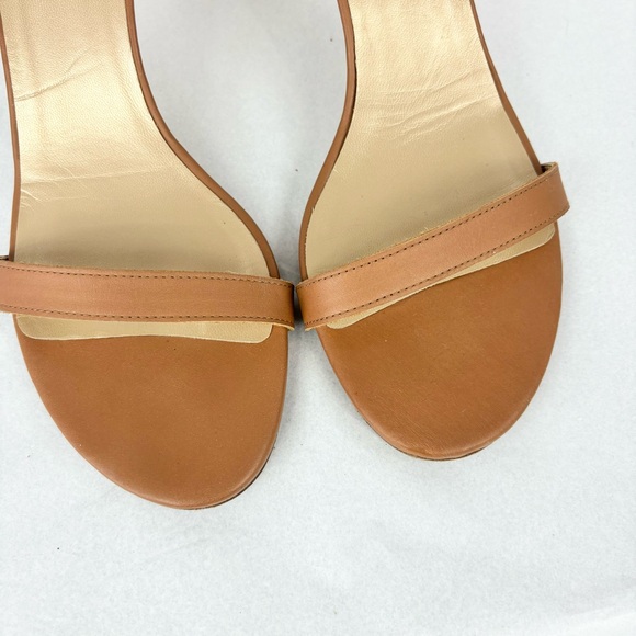 {Stuart Weitzman} Nunaked Mid Heel Ankle Strap Sandal, Size 12 - Picture 4 of 11
